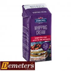 WHIPPING CREAM UHT 200ML EMBORG