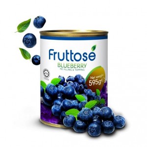 BLUEBERRY PIE FILLING 595GM FRUTTOSE