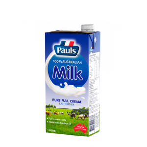 UHT FULL CREAM MILK 1LITER PAULS