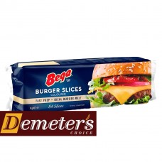 CHEDDAR SLICE BURGER YELLOW 84SLICES 1KG BEGA