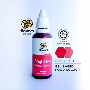 GEL BASE BRIGHT RED 38GM FLAVORS