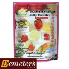 KONNYAKU JELLY KIWI FLAVOUR 300GM HAPPY GRASS