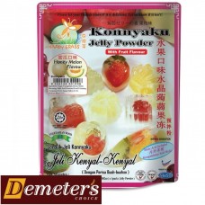 KONNYAKU JELLY HONEY MELON FLAVOUR 300GM HAPPY GRASS