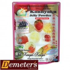 KONNYAKU JELLY GRAPE FLAVOUR 300GM HAPPY GRASS