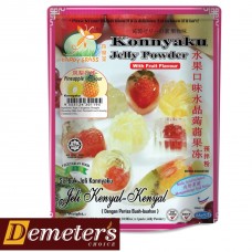 KONNYAKU JELLY PINEAPPLE FLAVOUR 300GM HAPPY GRASS