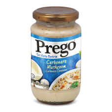 CARBONARA MUSHROOM SAUCE 350GM PREGO